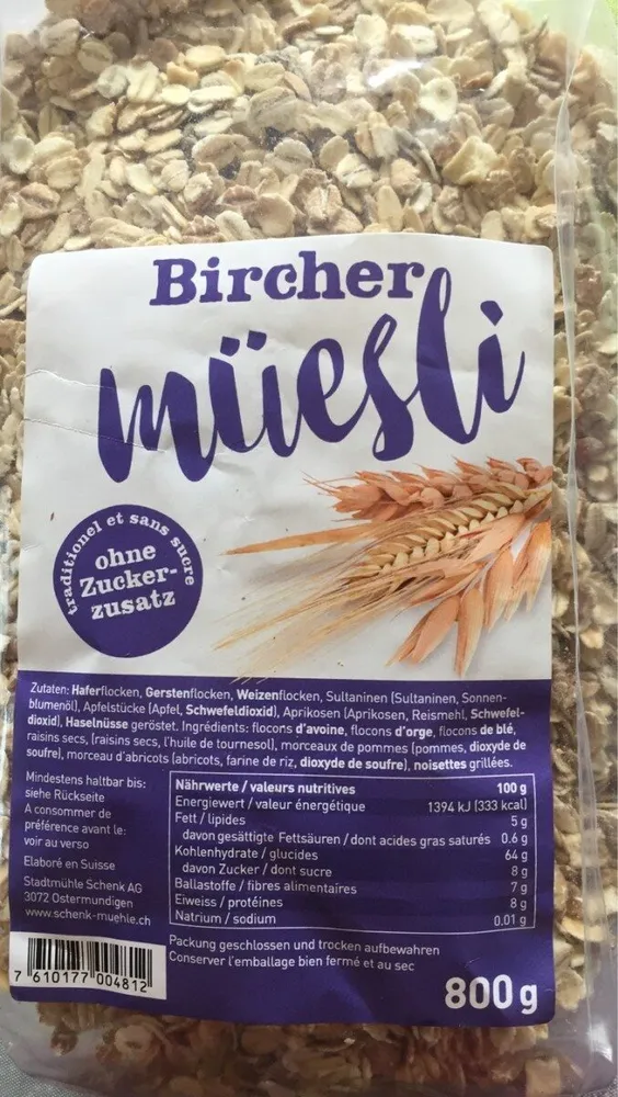 Bircher müsli