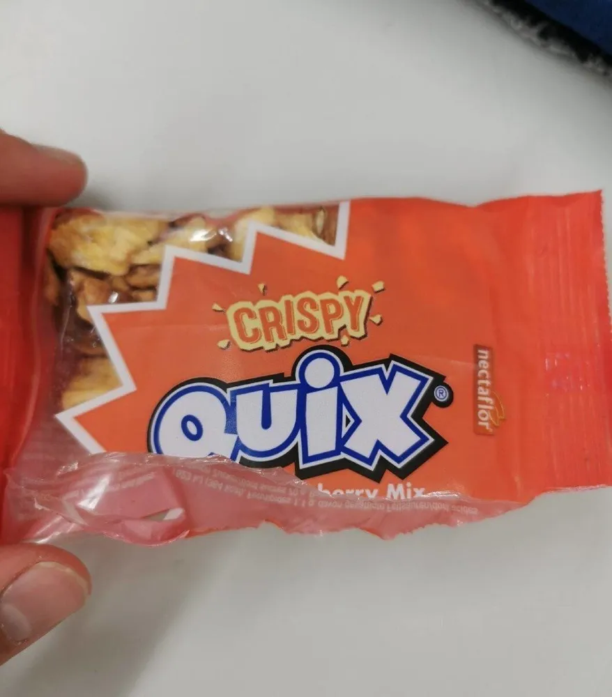 Crispy Quix Strawberry Flavor