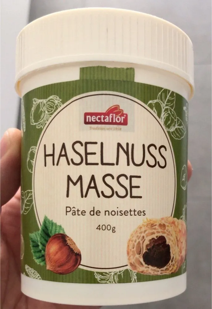 Pâte de noisettes