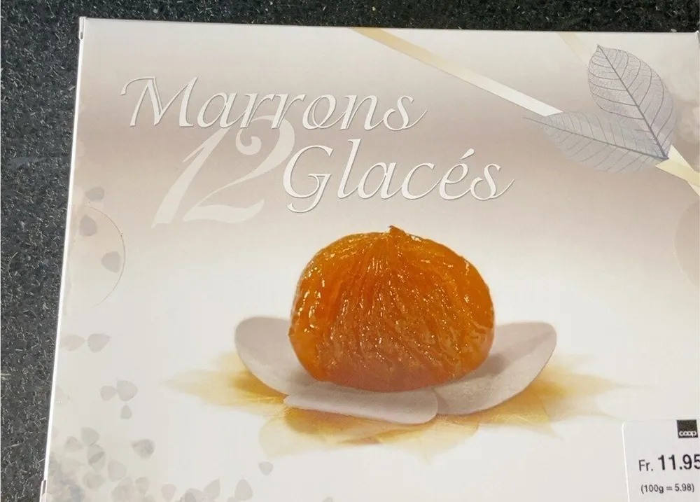 Marrons glacés