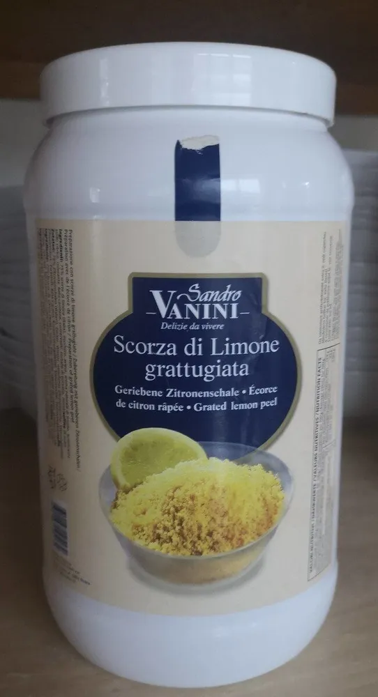 Scorza Di Limone grattugiata - Écorce de citron râpée