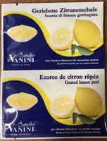 Ecorce de citron râpée