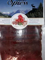 Bündnerfleisch Viande Des Grisons