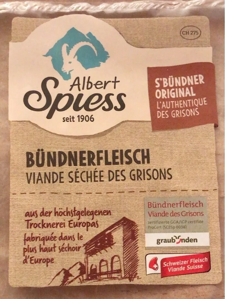 Viande des grisons