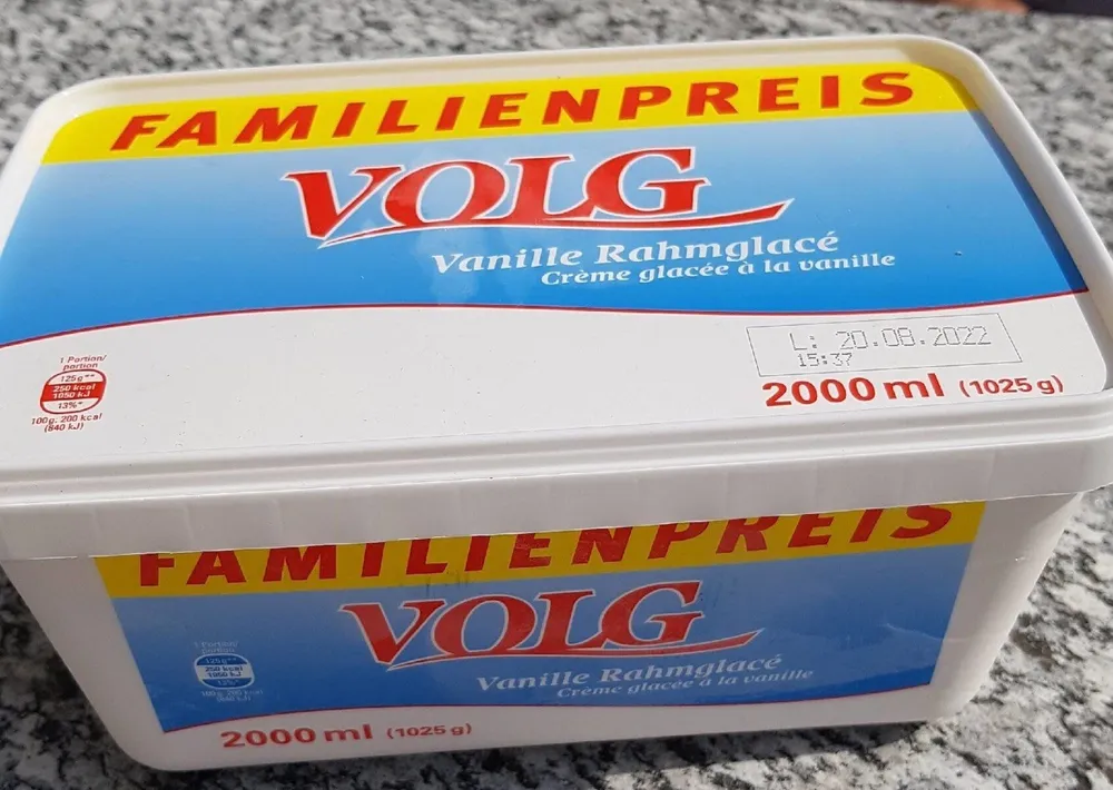 Vanille Rahmglace