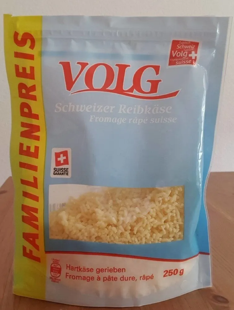 Schweizer Reibkäse