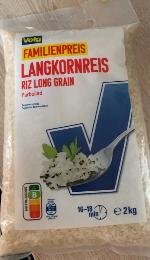 Riz long grain