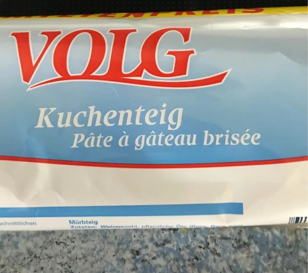 Pate a gateau