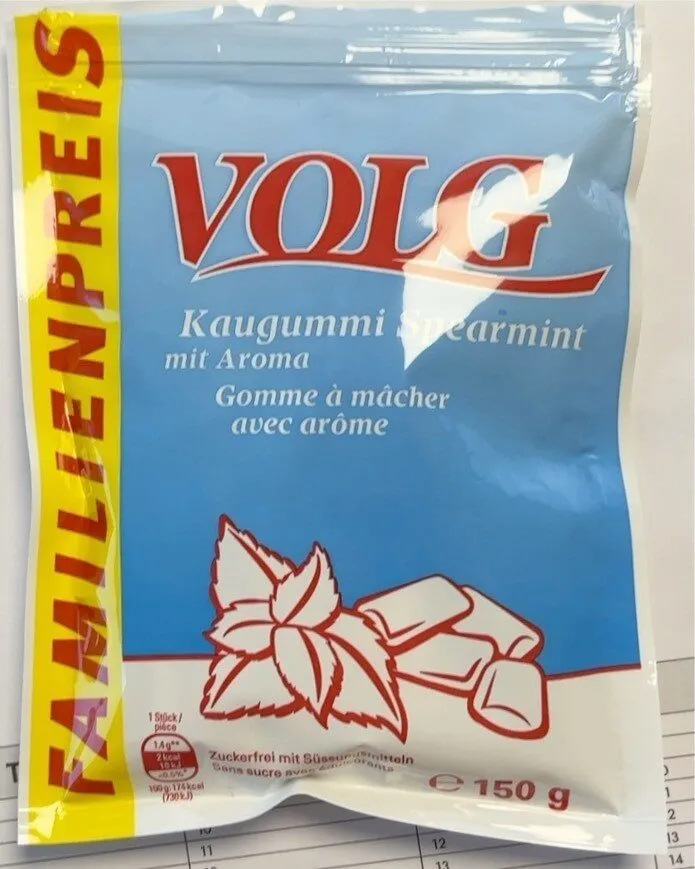Kaugummi spearmint