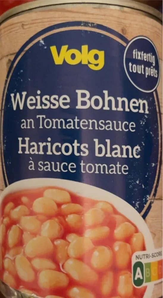 Weisse Bohnen mit Tomatensauce