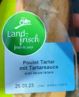 Sandwich poulet sauce tartare