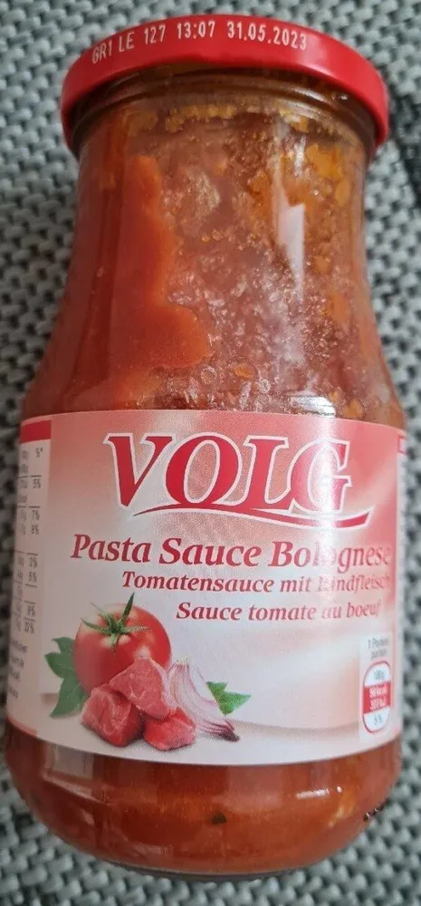 Sauce tomate au boeuf