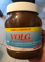 Volg Pate à tartiner aux noisettes et au cacao