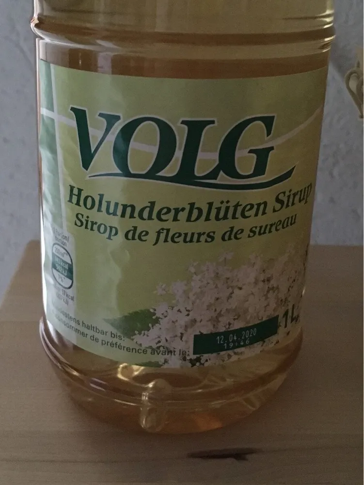VOLG Sirop de fleurs de sureau