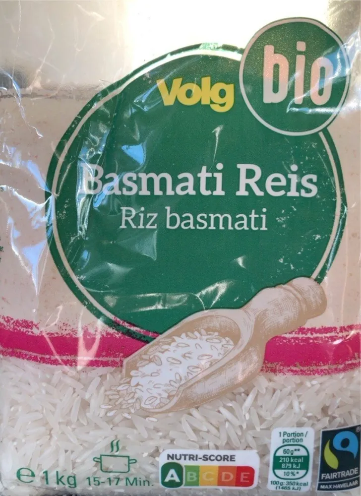 Basmati Reis Bio