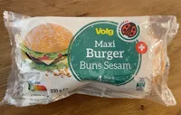 Maxi Burger Buns Sesam