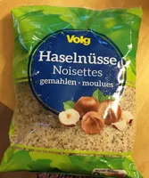 Haselnüsse gemahlen