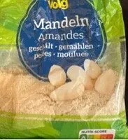 Mandeln, geschält und gemahlen