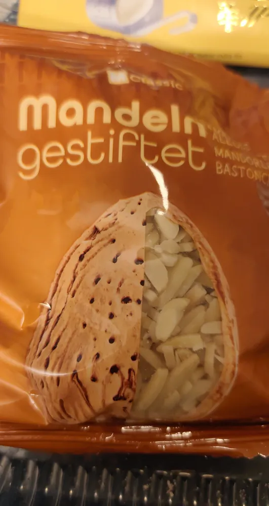 Amandes allumettes