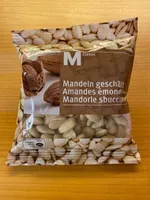 Amandes émondées