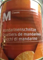 Quartiers de mandarines