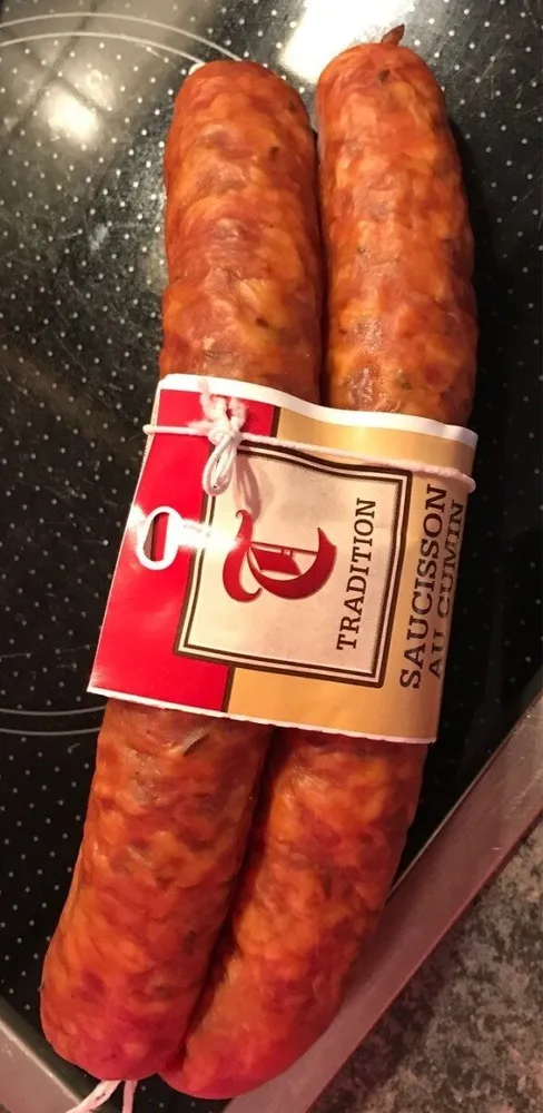 Saucisse au cumin