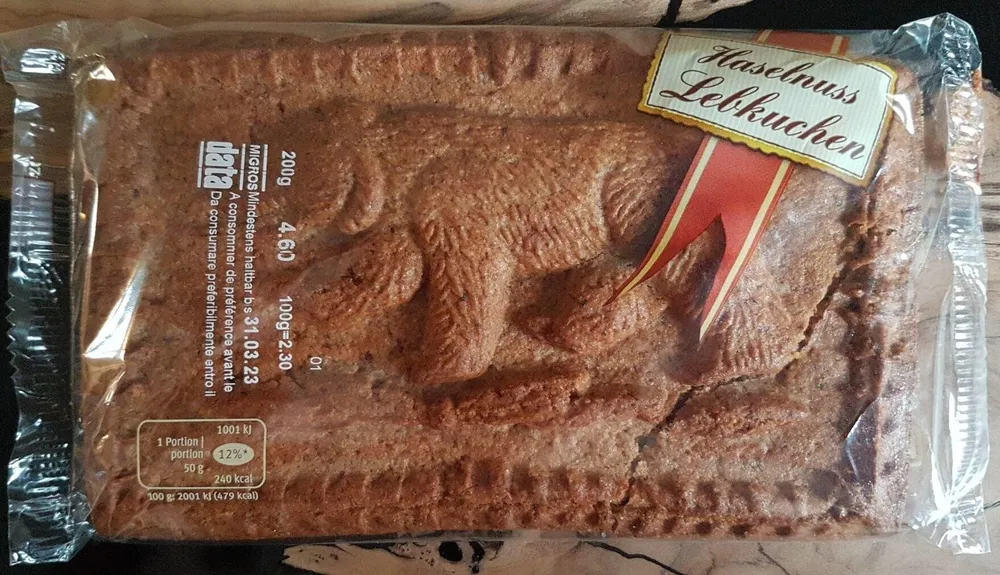 Haselnuss Lebkuchen
