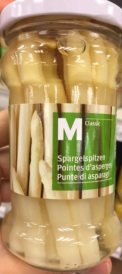 Pointes d'asperges