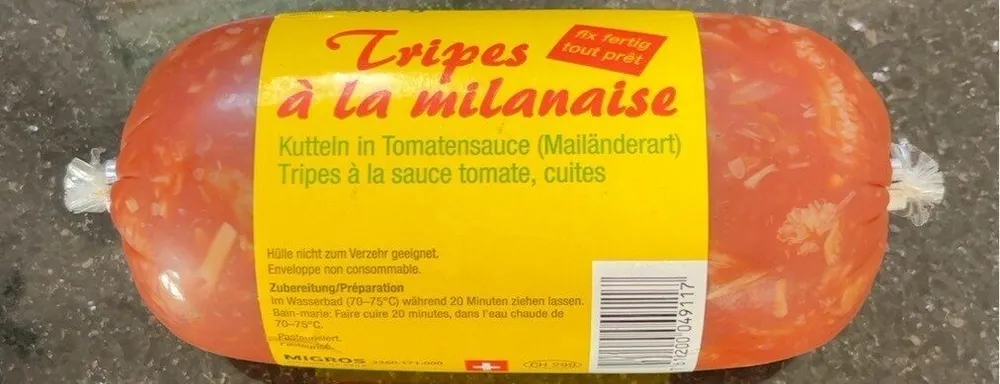 Tripes à la milanaise