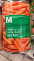 Carottes baby