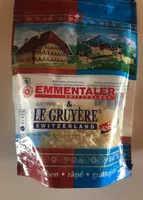 Emmentaler Switzerland & Le Gruyère Switzerland gerieben