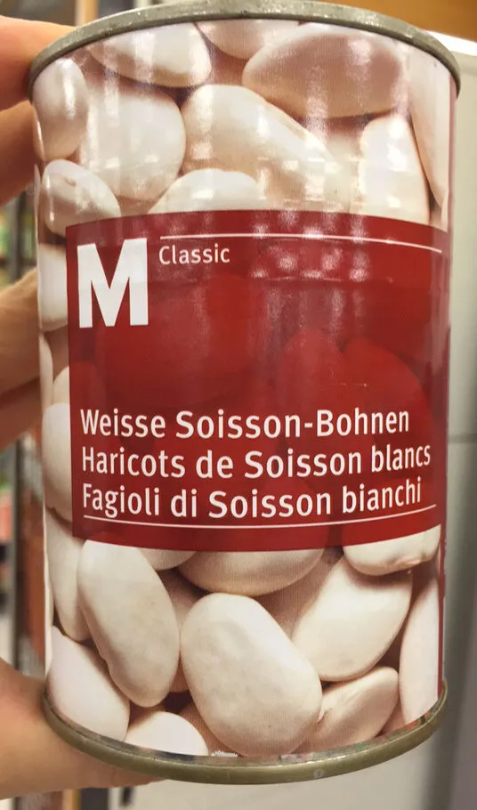 Weisse Soisson Bohnen - Dose