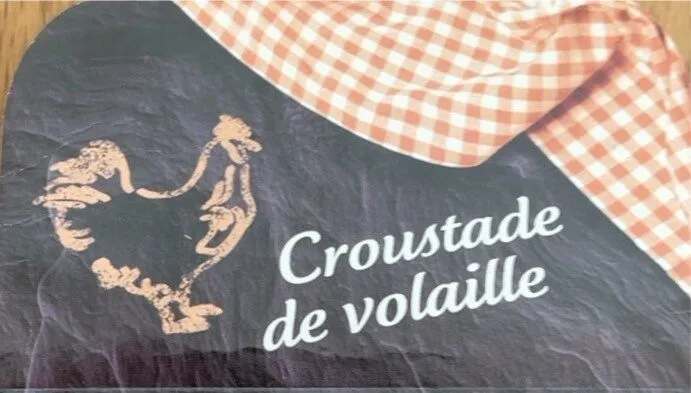 Croustade de volaille