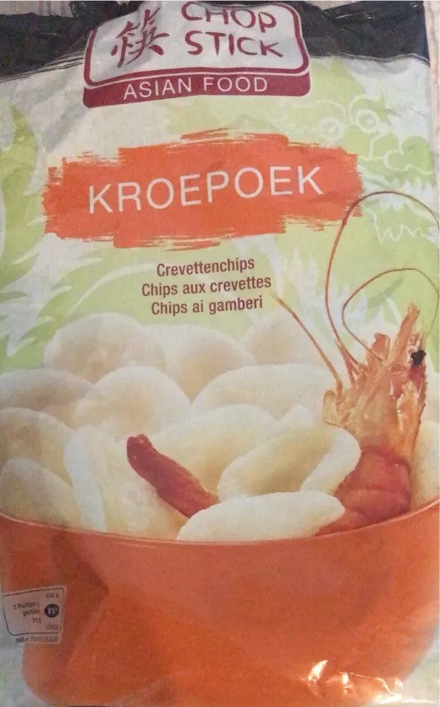 Kroepoek - Chips aux crevettes