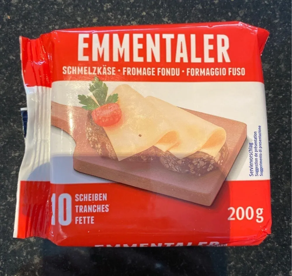 Emmentaler fromage fondu
