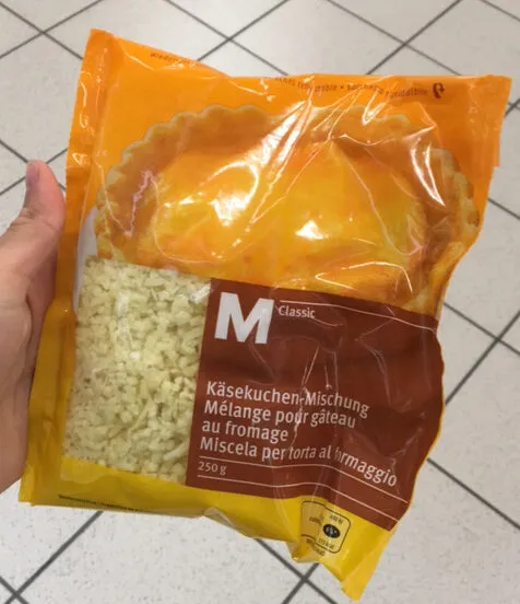 Käsekuchen Mischung