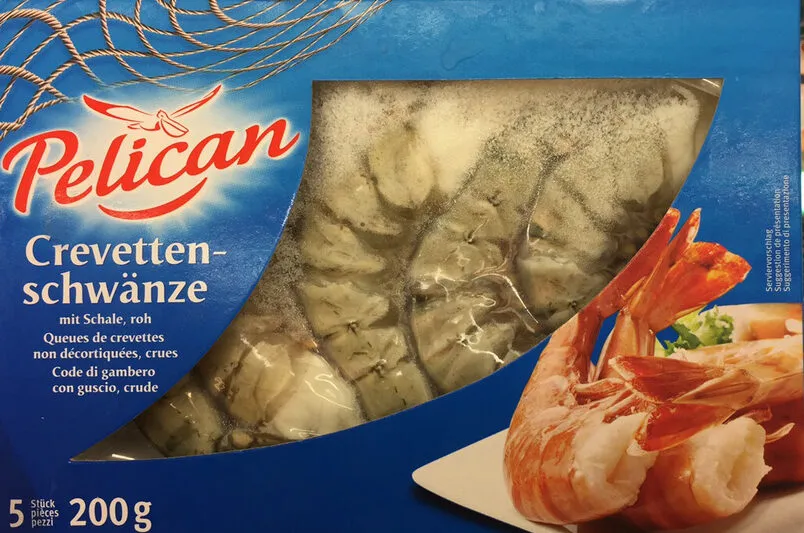 Queues de crevettes