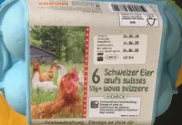 6 Schweizer Eier
