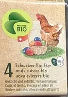 4 œufs suisses bio