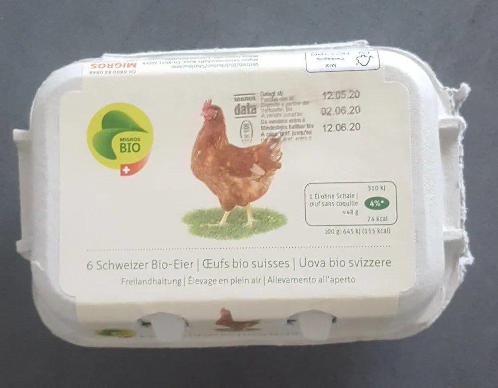 Oeufs bio élevage en plein air