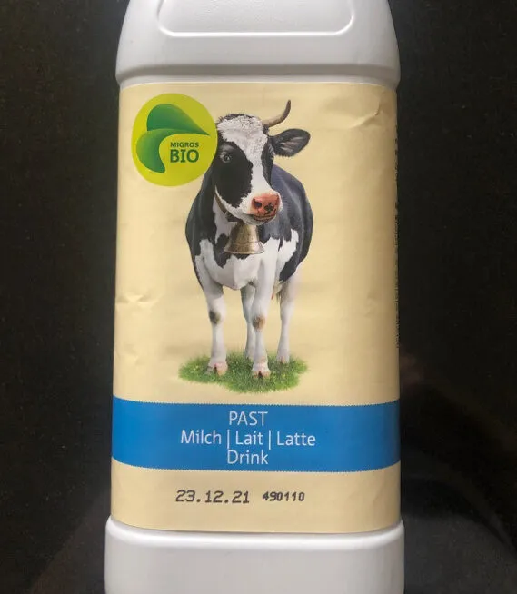 Migros Bio Milch PAST