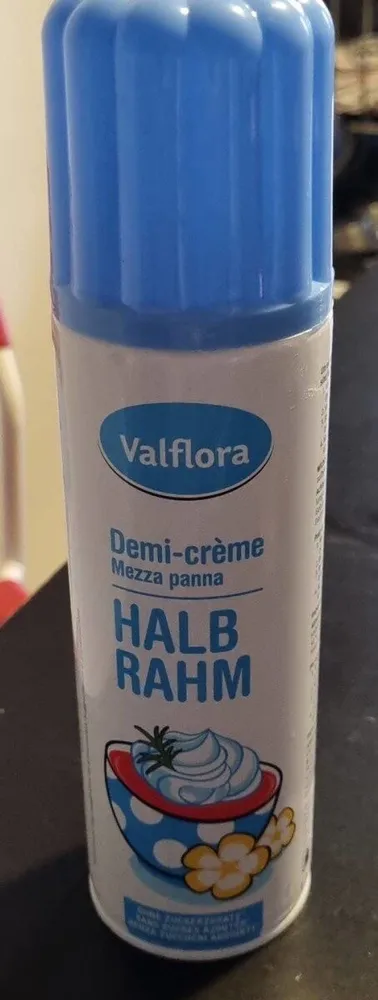 Sprühsahne Halbrahm Dose ohne Zucker