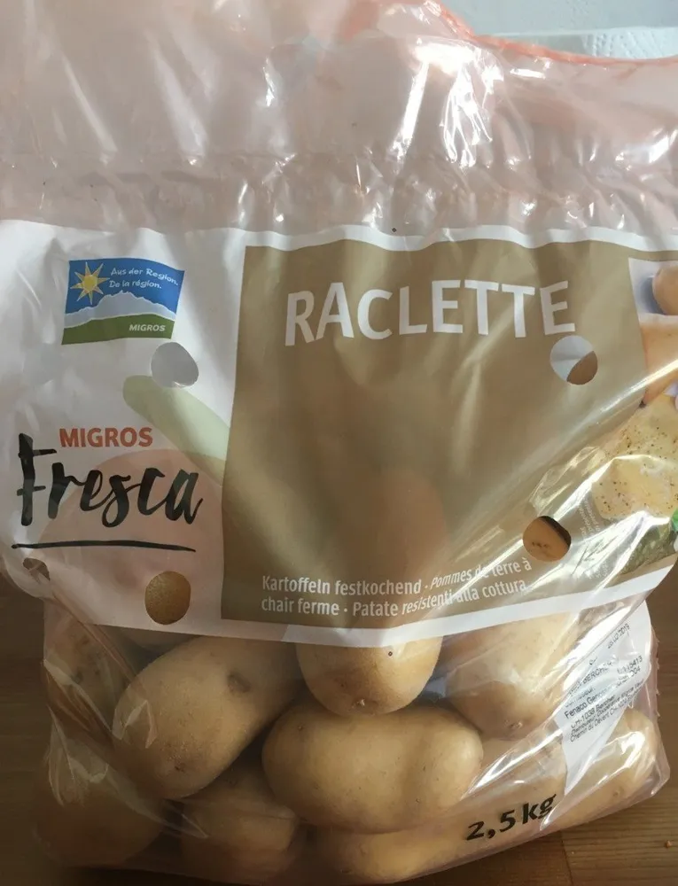 Pomme de terre à raclette