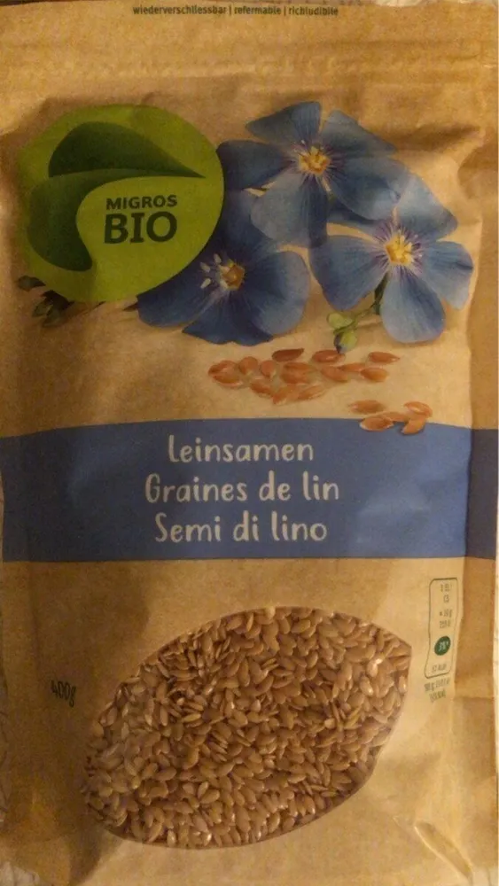Graines de lin doré bio