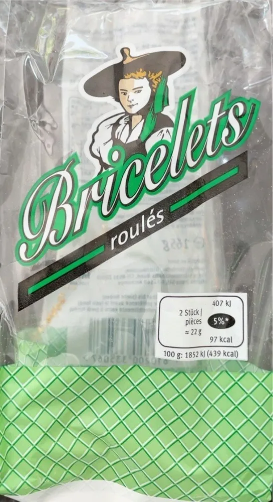 Bricelets roulés