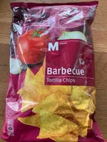 Barbecue Tortilla Chips à l'huile de palme