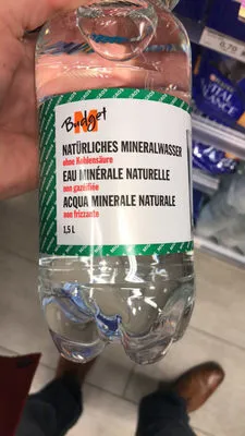 Eau Minérale Naturelle : non gazéifiée