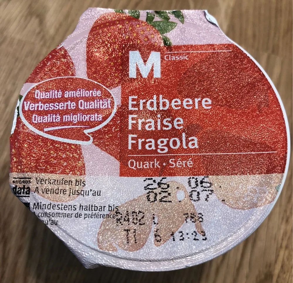 Quark Erdbeere