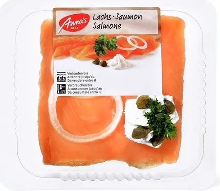 Canapé au saumon