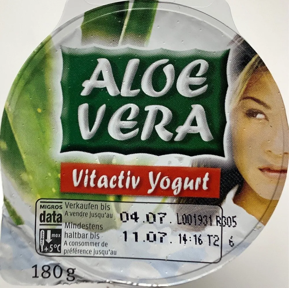 Aloe Vera Vitactiv Yogourt